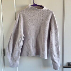 Lavendar Express mock neck sweater in size M